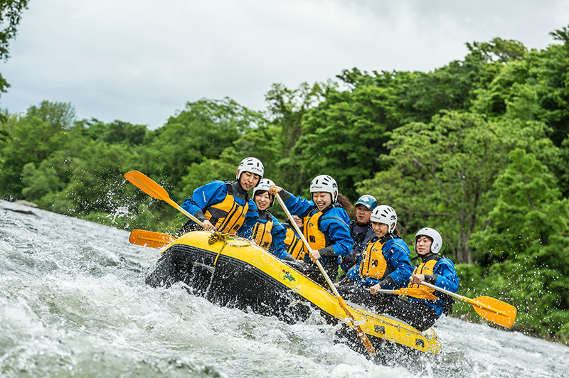 定山溪豐平川春季漂流