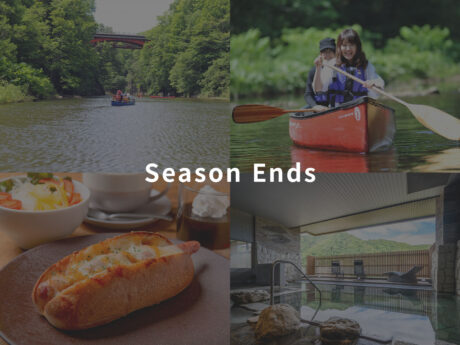 Jozankei Canoe with Cafe Lunch & Hot Spring [Weekday only]